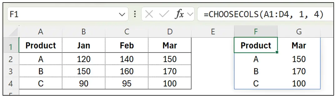 Excel Spreadsheets: Dynamic Arrays 2 tutorial screenshot, step 13