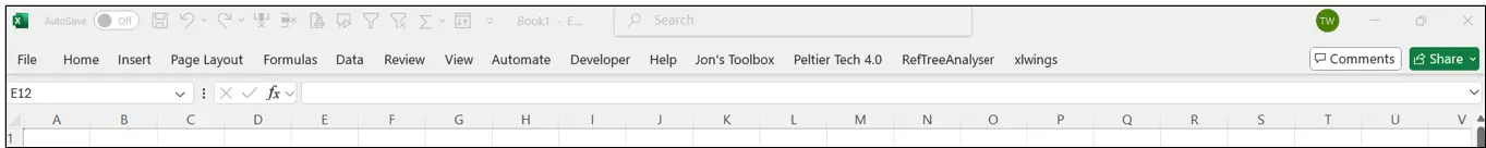 Excel Spreadsheets: Quick Tips tutorial screenshot, step 2