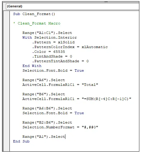 Excel macros: A few genuinely useful examples (step 5)