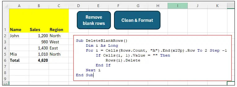 Excel macros: A few genuinely useful examples (step 8)