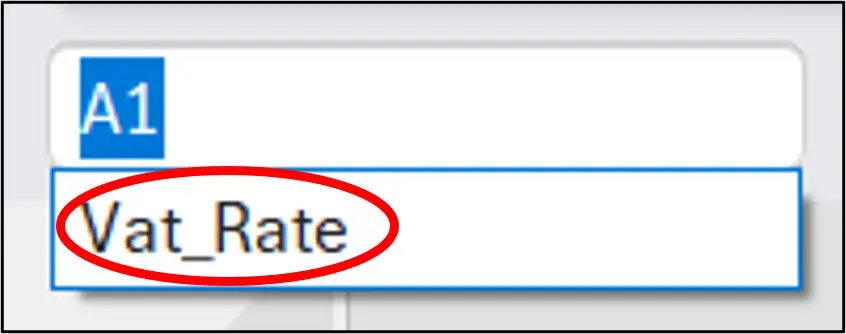 Named Ranges: Finding and editing a Named Range (step 9)