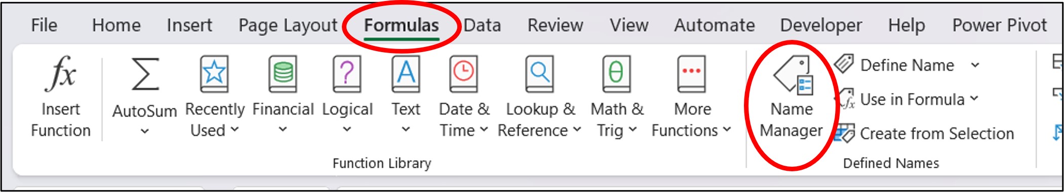 Named Ranges: Finding and editing a Named Range (step 10)